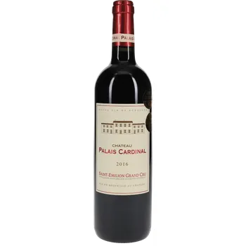 Víno Bordeaux Petite Chateaux Chateau Palais Cardinal Saint- Emilion Grand Cru 2016 suché 0,75l Bordeaux Petite Châteaux