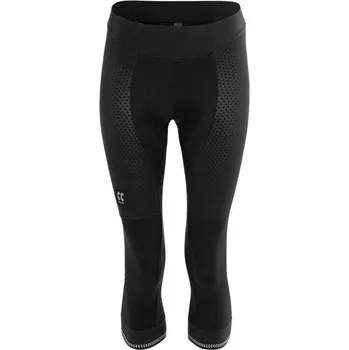 Cyklistické kalhoty 3/4 kalhoty na kolo KALAS Pure Z pas s vložkou dámské černá Velikost: 3