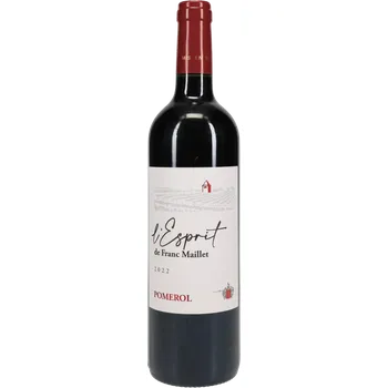 Bordeaux Petite Chateaux L´Esprit de Franc Maille Pomerol AOC 2022 suché 0,75l Bordeaux Petite Châteaux