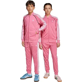 Dětská móda Dětská mikina adidas Originals JV8562 růžová 30X, vel. 176