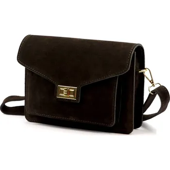 Kožená kabelka Luka hnědá KZ2260110