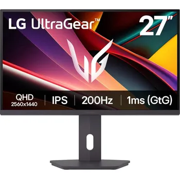 Monitor LG UltraGear/27G610A-B/27"/IPS/QHD/200Hz/1ms/Černá/2R
