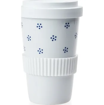 Termohrnek G.Benedikt 1882, Karlovy Vary Pohárek na kávu sebou Coffee to Go! D9417 Valbella modrá - 440 ml