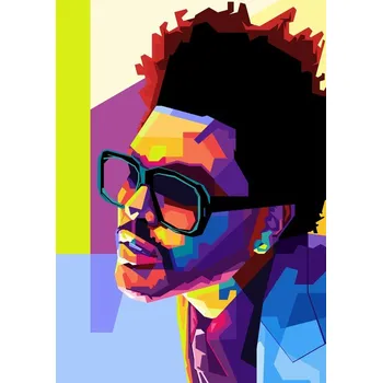 Plakát Plakát, Obraz - rapper america pop art