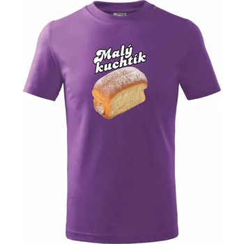 Malý kuchtík buchta - Tričko dětské bavlněné - 158 cm/12 let ( Fialová )
