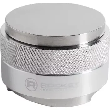 Rocket Espresso distributor a tamper 58mm stříbrný