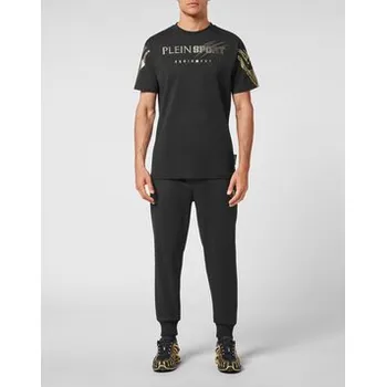 Pánské tričko Plein Sport T-Shirt 13261 Černá Regular Fit S