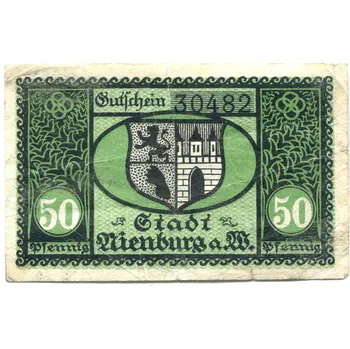 NIENBURG a. W. 50 Pfennig.