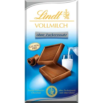 Cukrovinka LINDT MLÉČNÁ čokoláda bez cukru 100g