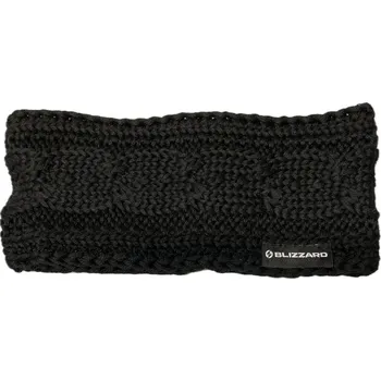 Čepice Dámská čelenka BLIZZARD-W2W Veneto, black Černá UNI