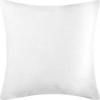 Povlečení DARRÉ Saténový povlak na polštář Pruh 2mm - bílý Velikost: 70 x 90