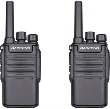 Vysílačka Baofeng Sada 2ks radiostanic BF-V8A UHF 400-470MHz