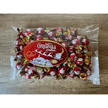 Čokoláda Chocoland Vánoční pralinky s lískooříškovým krémem 1000 g