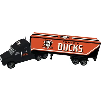 Puk mojo licensing Kamion Anaheim Ducks NHL 18-Wheeler Big Rig Truck Black