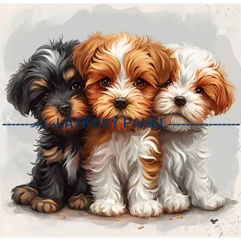 Látkový panel - Dětský - DE-182 Velikost: 45x45cm, Materiál: Mikroplyš