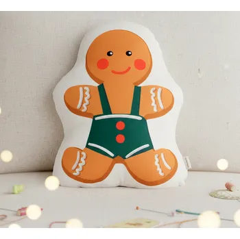 Polštář BBK XMAS FRIENDS Pan Perníček 23x35x7 cm