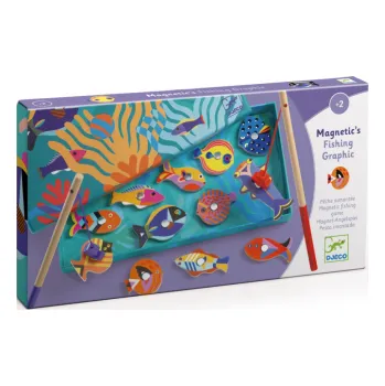 Hračka pro nejmenší Chyť si rybku! – magnetická hra