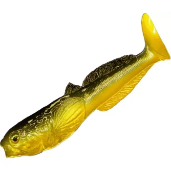 Umělá nástraha Qubi Lures gumová nástraha Głowacz Yellow 5cm 5ks