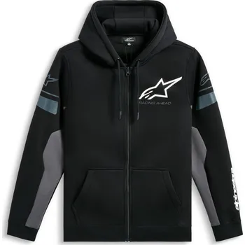 Pánská mikina mikina ESEMEX HOODIE, ALPINESTARS (černá/šedá)