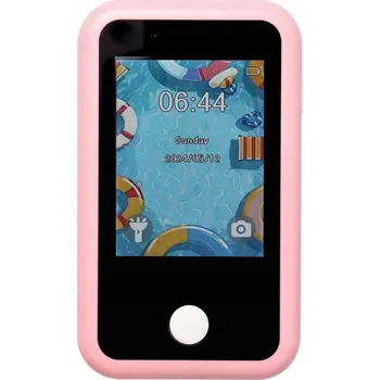 Hračka pro nejmenší Herní telefon pro děti s dotykovým displejem KDC-0027A růžový