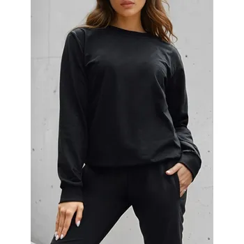 Dámská mikina Dstreet Dámská mikina klasická BY1544 Barva: Černá, Velikost: L