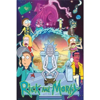Plakát Plakát, Obraz - Rick & Morty - Season 4