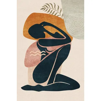 Plakát Plakát, Obraz - Emel Tunaboylu - Abstract Mediterranean Female