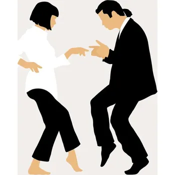 Plakát Plakát, Obraz - Dance Mia and Vincent