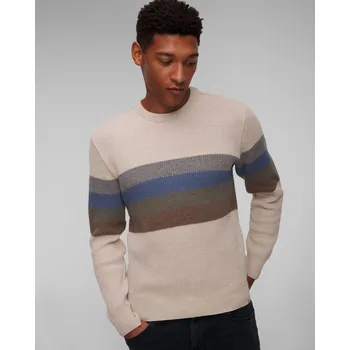 Pánský svetr Pruhovaný Pánský Vlněný Svetr Paul&shark Knitted 14311018-118
