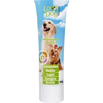 Pamlsek pro psa LOVI DOG Rabbit pate - pamlsek pro psa - 90g