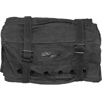 turistický batoh Armda Italsk Taška ITALSKÁ přepravní CANVAS ČERNÁ