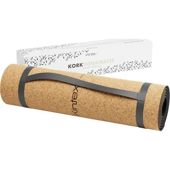 podložka na cvičení Kintex Cork Yoga Mat - korková jóga podložka