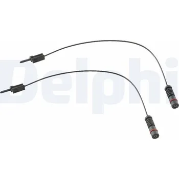 Brzdová destička Výstražný kontakt, opotřebení obložení DELPHI LZ0115