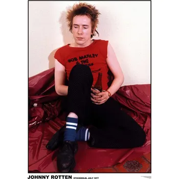 Plakát Plakát, Obraz - Johnny Rotten - Stockholm 1977