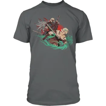 Pánské tričko Tričko The Witcher 3 - Back to Back