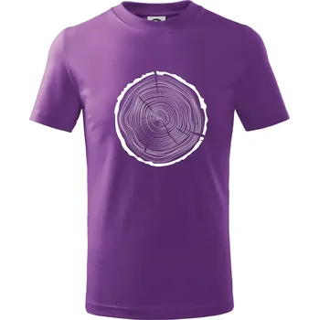 Letokruhy 50 bez věku - Tričko dětské bavlněné - 134 cm/8 let ( Fialová )