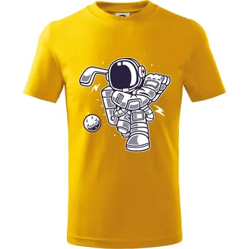 Chlapecké tričko Florbalátor - Tričko dětské bavlněné - 146 cm/10 let ( Žlutá )