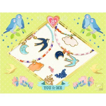 kreativní sada Djeco Me & You Náramky přátelství - obloha
