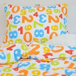 Bavlněné povlečení 140x200 + 70x90 - Číslice Zapínání: zip