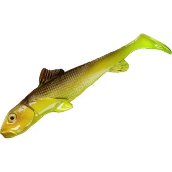 Umělá nástraha Qubi Lures gumová nástraha Śliz Chicken Yellow 10cm 3ks