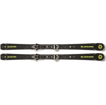 Sjezdové lyže Pánské lyže na sjezdovku - on piste s vázáním BLIZZARD-Quattro 8.4 Ti + TPX 12 DEMO, blk./ant./lime Mix 181 cm