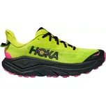 Pánská běžecká trailová obuv HOKA-Challenger 8 M neon hoka citrus/black Zelená 44