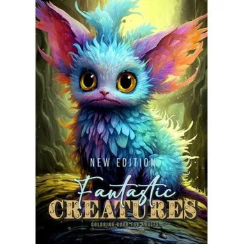 Fantastic Creatures Coloring Book for Adults New Edition (Monsoon Publishing)(Brožovaná)