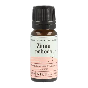 Nikura 100% přírodní esenciální olej Zimní pohoda 10 ml