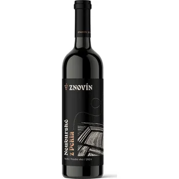 Víno Znovín Znojmo a.s. se sídlem v Šatově Neuburské 2024 pozdní sběr z pekla Znovín 0,75l