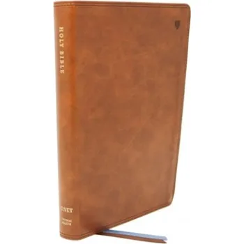 Cizojazyčná kniha NET Bible, Thinline Large Print, Leathersoft, Brown, Comfort Print (Thomas Nelson)(Pevná)
