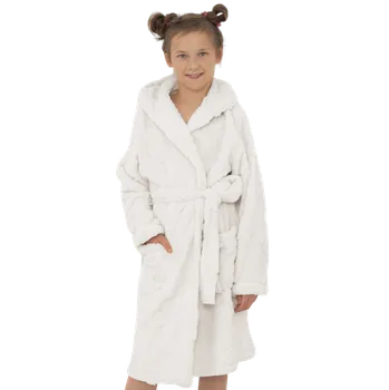 Chlapecký župan Dětský župan Italian Fashion Miška 128 Bílá