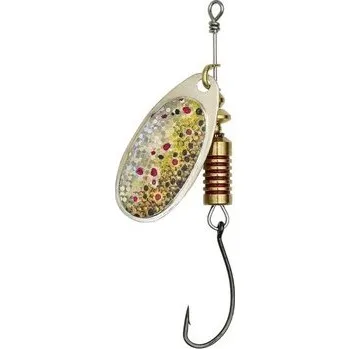 Umělá nástraha Třpytka DAM Singlehook Spinner 2 Brown Trout 4 g