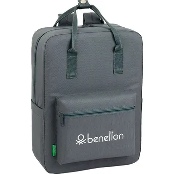 Městský batoh BENETTON BATOH ŠEDÝ