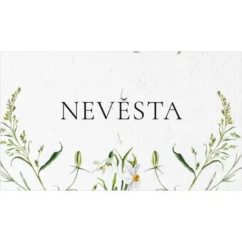 Svatební dekorace Svatební jmenovka 352